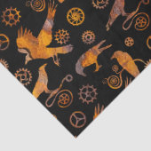 ステームパすごいンカラフルクさびたギアとカラス 薄葉紙 (詳細)