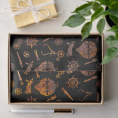 ステームパすごいンカラフルクさびた熱気球 薄葉紙 (ギフト)