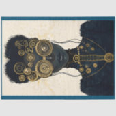 ステームパはっきりしたンク女性ブラックスキンリップP1デコページ 薄葉紙 (正面)