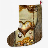 ステームパエレガントンクハート ラージクリスマスストッキング (裏面)