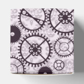 ステームパエレガントンク時計ギアとダマスクパターン フェイバーボックス (上部)