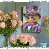 ステームパカラフルンクパンプキンマンアートDM8Lデコページ 薄葉紙