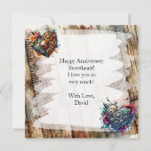 ステームパクールンクパーソナライズされた記念日 (裏面)