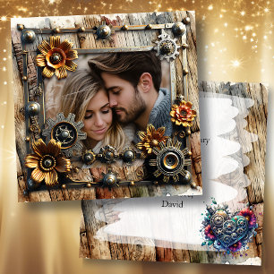 ステームパクールンクパーソナライズされた記念日