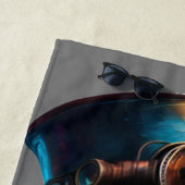 ステームパクールンク女性 ビーチタオル (インサイチュ)