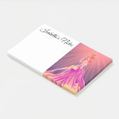 ステームパスタイリッシュンクグラマラープロムクイーン ポストイット (アングル)