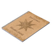 ステームパパーソナライズされたンク星 ノートブック (左側)