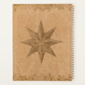 ステームパパーソナライズされたンク星 プランナー手帳 (裏面)