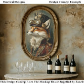 ステームパビクトリアンンクキツネポートレートCJ7デコページ 薄葉紙