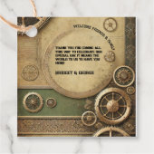 ステームパビクトリアンンク結婚・ゲ感謝していアワーク フェイバータグ (正面)