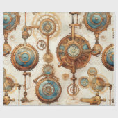 ステームパビクトリアンンク ラッピングペーパー (フラット)