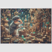 ステームパンクお洒落チビクトリアンプムンクデクページ 薄葉紙 (正面)