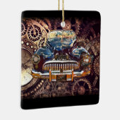 ステームパンクアンティークブイック セラミックオーナメント (右)