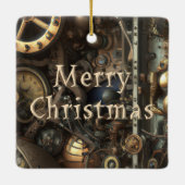 ステームパンクアートオーナメント セラミックオーナメント (裏面)