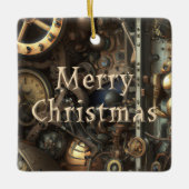 ステームパンクアートオーナメント セラミックオーナメント (正面)