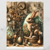 ステームパンクイースターエフエマラスクラップブック紙 (正面)