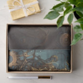 ステームパンクウーマン3デコページ紙 薄葉紙 (ギフト)