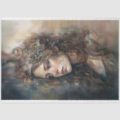 ステームパンクウーマン4デコページ紙 薄葉紙 (正面)