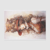 ステームパンクウーマン5デコページ紙 薄葉紙 (正面)