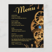 ステームパンクエストラビアンザ金ゴールドヴィンテージウェディング (正面)