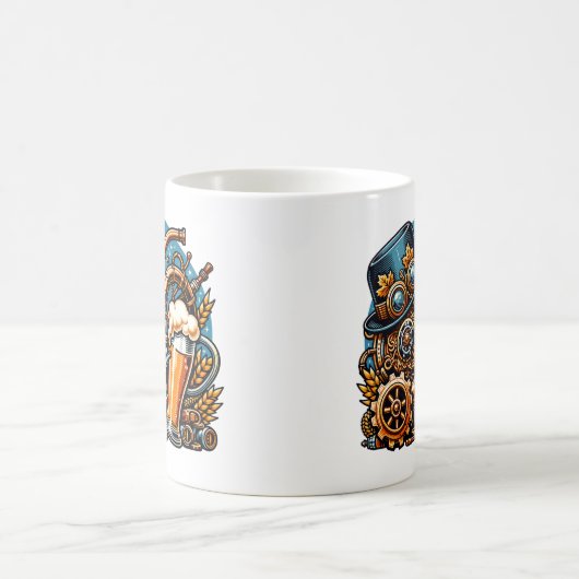 ステームパンクオクトーバーフェスト コーヒーマグカップ (中央)