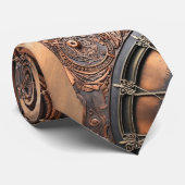ステームパンクカッパータイム顔 ネクタイ (ロール)