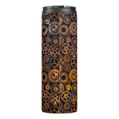 ステームパンクカラフルラスティギアカスタムモノグラム タンブラー (裏面)