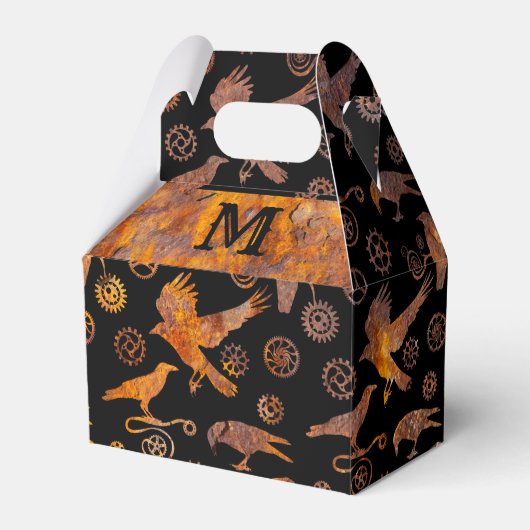 ステームパンクカラフルラスティギアズアンドクロウズゲーブル フェイバーボックス (正面サイド)