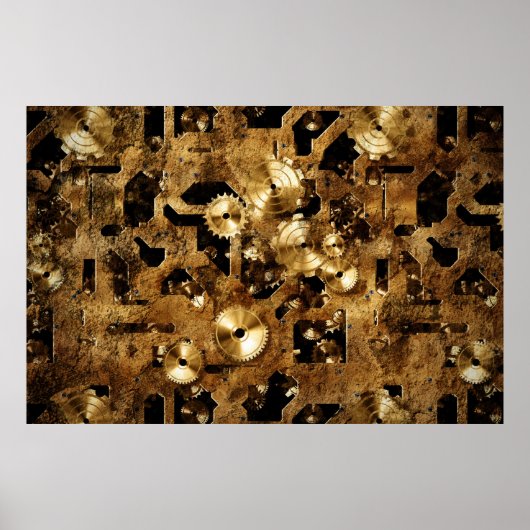 ステームパンクギアポスター ポスター (正面)