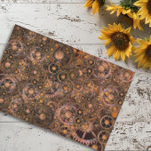 ステームパンクギア産業ヴィンテージラステッド 薄葉紙