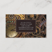 ステームパンクギア産業建築整備士 名刺 (裏面)