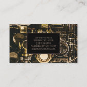 ステームパンクギア産業請負業者整備士 名刺 (裏面)