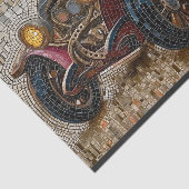 ステームパンククラシックカームッセリンフェイクモザイク027 薄葉紙 (詳細)