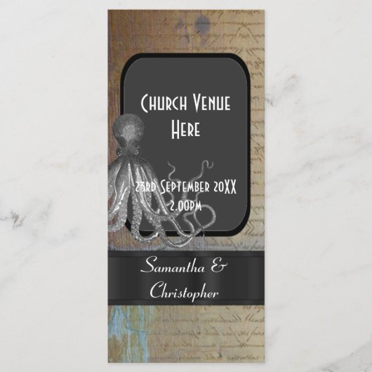 ステームパンククラーケンヴィンテージ結婚スタイル プログラム (正面)