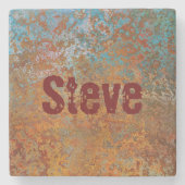 ステームパンクグランジバーディグリス ストーンコースター (正面)