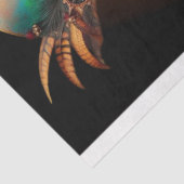 ステームパンクグリーン色アリゲーターデコパージュ 薄葉紙 (詳細)