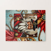 ステームパンクサンタクロース ジグソーパズル (横)