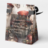 ステームパンクサンタスカルレッドトップハットゴトマスゴシック フェイバーボックス (裏面サイド)