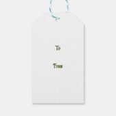 ステームパンクサンタ ギフトタグ (裏面)