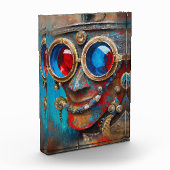 ステームパンクザティンマンポートレート フォトブロック (左)