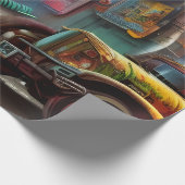 ステームパンクジャンクヤード ラッピングペーパー (角)