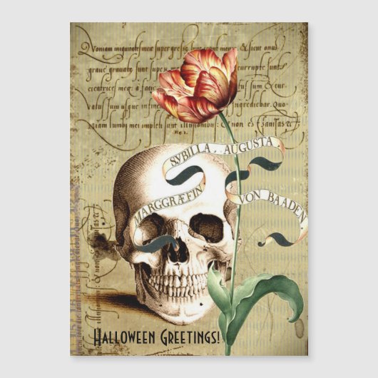 ステームパンクスカル書フローラハロウィーン (正面)