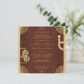 ステームパンクスクエア招待状 招待状 (スタンド正面)