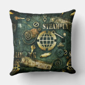 ステームパンクスタイリッシュ、 クッション (裏面)