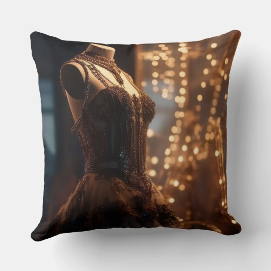 ステームパンクスタイルドレス クッション (裏面)