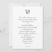 ステームパンクストライプのダマスクギア結婚式招待状 招待状 (裏面)