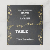 ステームパンクストラビガンザヴィンテージ結婚Clockwork's プレイスカード (外部開封)