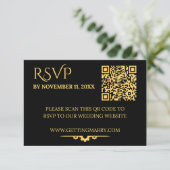 ステームパンクストラビガンザヴィンテージ結婚Clockwork's 出欠カード (スタンド正面)