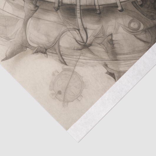 ステームパンクセピアブロンデレディーデクページ 薄葉紙 (詳細)