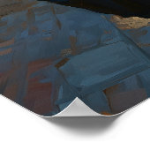 ステームパンクセレナーデ – ロマンチックな出会い水彩画 ポスター (角)